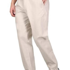 Men's Linen Cotton Blend Casual Pants | Regular Fit – Ash