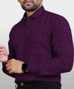 mens-solid-casual-shirt-purple