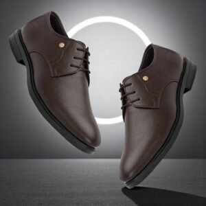 Men's Classic Lace-Up Formal Shoes – Brown