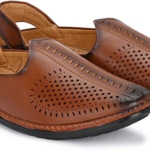 Men's Formal Nagra Loafer Shoes – Tan