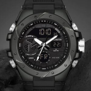 Men's Black Endurance Series Analog-Digital Watch
